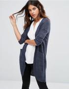 Vero Moda Joelle Blue Salt & Pepper Cardigan - Blue