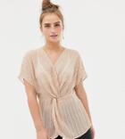 New Look Embellished Blouse-pink