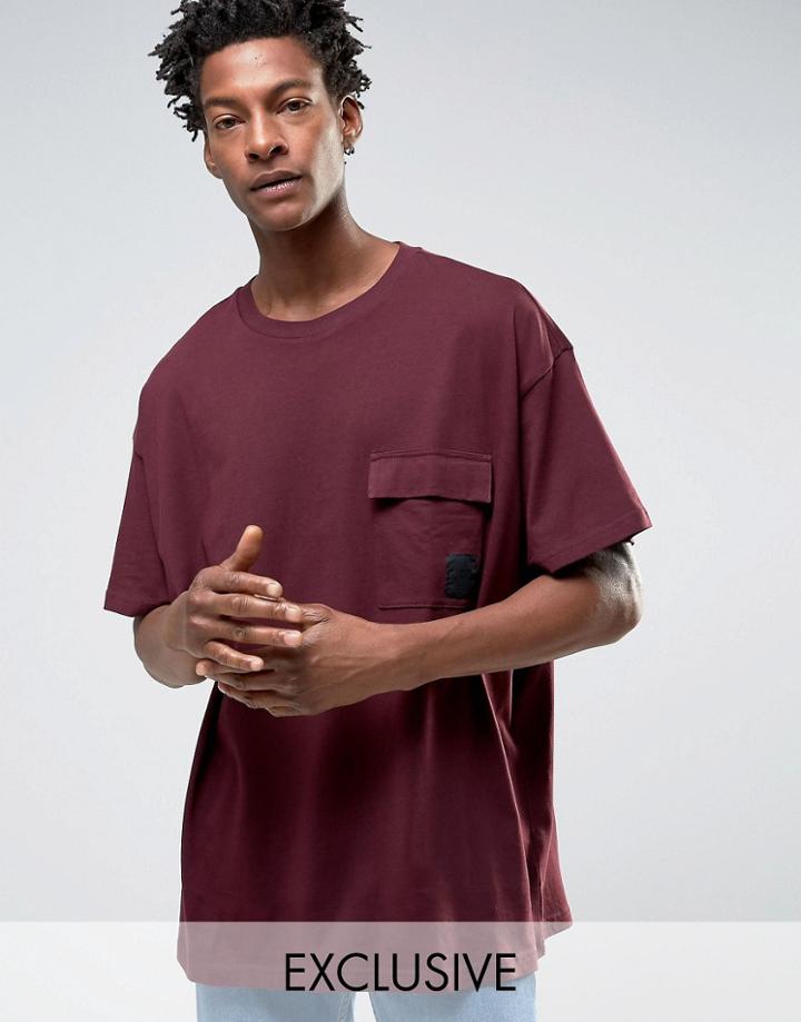 Cheap Monday Standard Pocket T-shirt - Purple