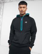 New Balance Terrain Hoodie In Black With Mesh Pockets