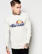 Ellesse Sweatshirt With Logo - Oatmeal Marl