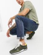 Levi's 511 Slim Fit Jeans In Band Wagon Advanced Dark Wash-blues