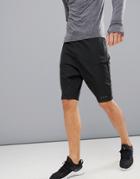 Asos 4505 Training Shorts With Drop Crotch - Black