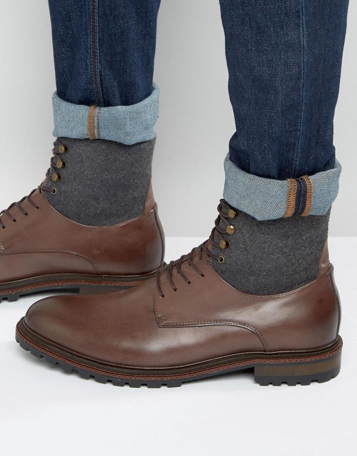 Aldo Rampino Oxford With Chunky Sole - Brown