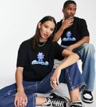 Collusion Unisex T-shirt With Monster Logo Print In Black