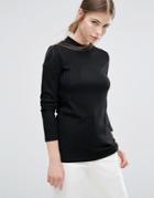 Just Female Picnic Sweater - Black