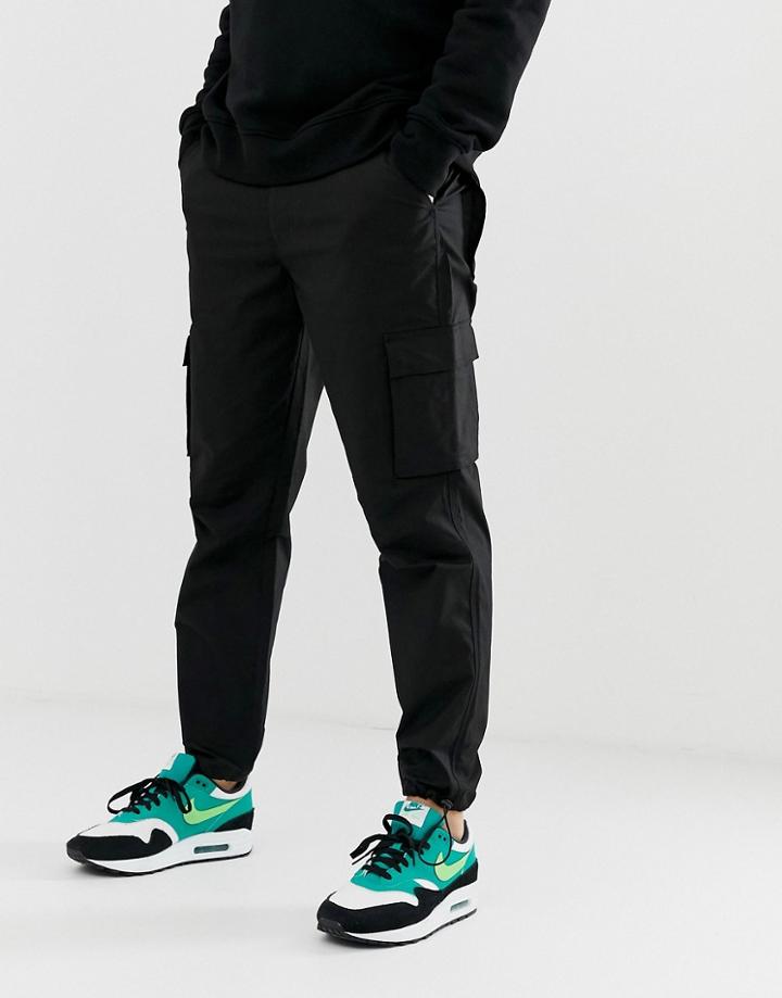 Mennace Utility Pants In Black