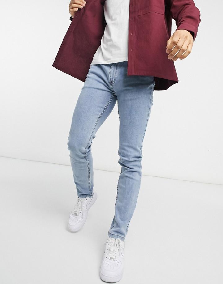 Farah Drake Skinny Fit Jeans In Blue-blues