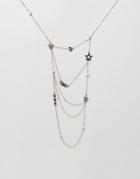 Mango Star Multi Row Necklace - Multi