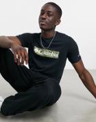 Columbia Rapid Ridge Graphic T-shirt In Black
