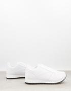 Truffle Collection Retro Runner Sneakers In White