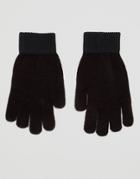 Weekday Uni Magic Gloves - Black