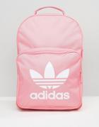 Adidas Originals Trefoil Backpack In Pink Bk6725 - Pink