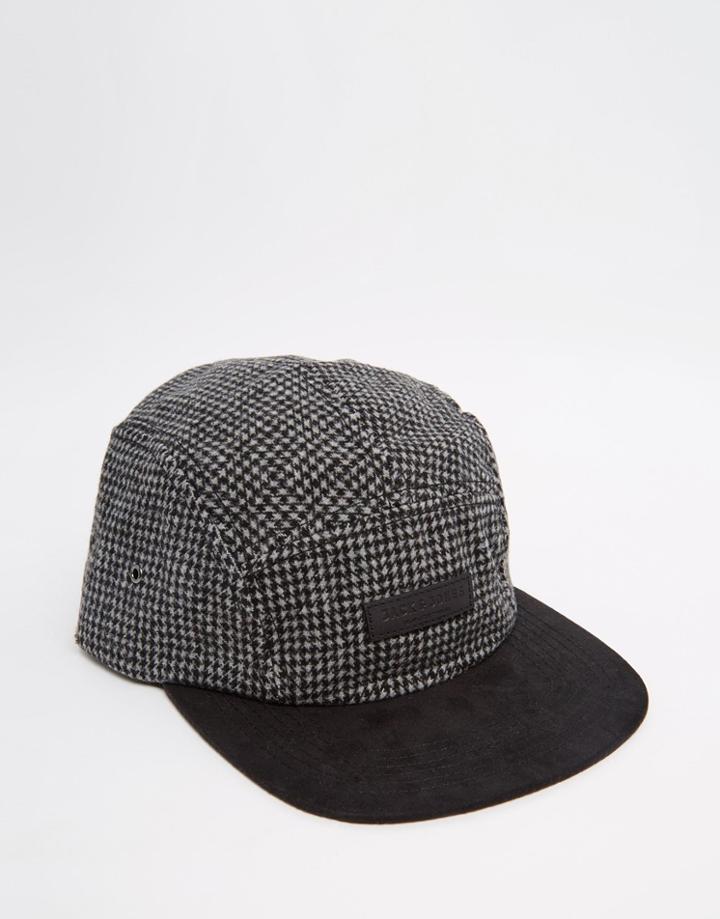 Jack & Jones 5 Panel Cap - Gray