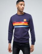 Diesel S-j-na Stripe Sweater - Navy
