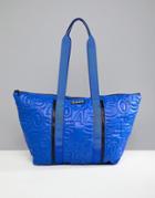Asos 4505 Embroidered Gym Tote - Blue