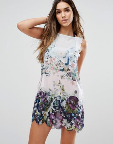 Ted Baker Saraya Cover Up - Blue