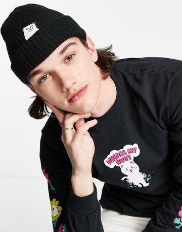 Ripndip Lord Nermal Beanie In Black