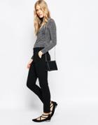 Ganni Black Skinny Pants - Black