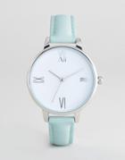 Asos Design Mint Watch - Green