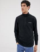 Columbia Klamath Range Ii Half-zip Fleece In Black - Black