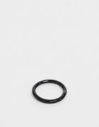 Designb Nose Ring In Black - Black