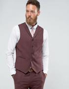 Rudie Plain Super Skinny Vest - Red