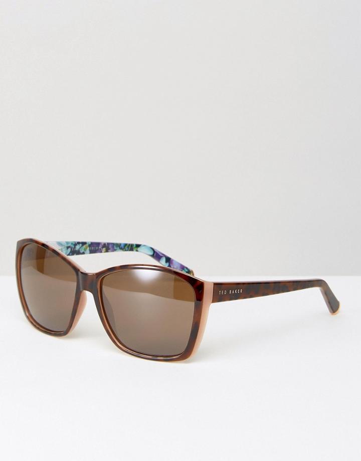 Ted Baker Larke Sunglasses - Brown