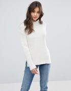 Ymc Rib Knit Sweater - White