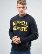 Russell Athletic Logo Sweater - Navy