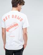 New Love Club Hot Dawg Back Print T-shirt - White