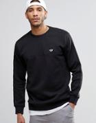 Adidas Originals Trefoil Crew Sweatshirt Az1131 - Black