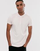 French Connection Solid Sleeve Polo Shirt