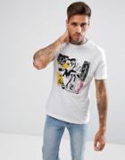 Original Penguin T-shirt Logo Print Regular Fit In White - White