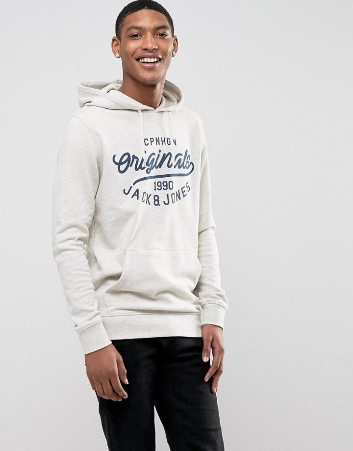 Jack & Jones Sweat Hoodie - White