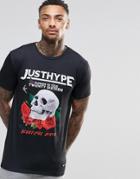 Hype Tour T-shirt With Skull - Black