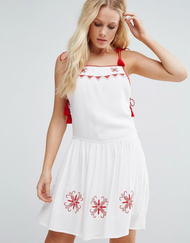 Little White Lies Carys Skater Dress - White
