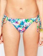 Freya Paradise Island Rio Tie Side Bikini Bottom - Fondant