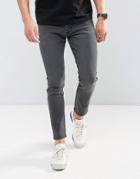 Brave Soul Skinny Jeans-gray