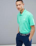Adidas Golf Ultimate 365 Polo Shirt In Green Cy5399 - Green