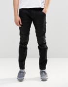 G Star Jeans 5620 3d Super Slim Dark Aged - Black