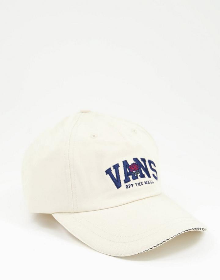 Vans High Standard Logo Cap In Beige-neutral