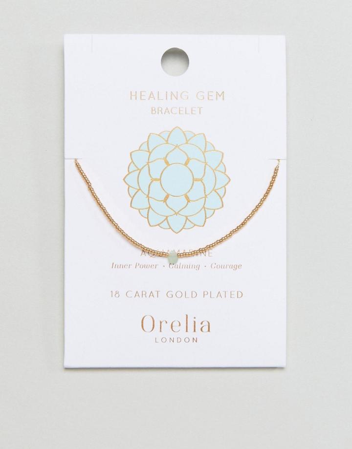 Orelia Healing Gem Bracelet - Gold