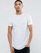 Gym King T-shirt With Contrast Sleeves - Gray