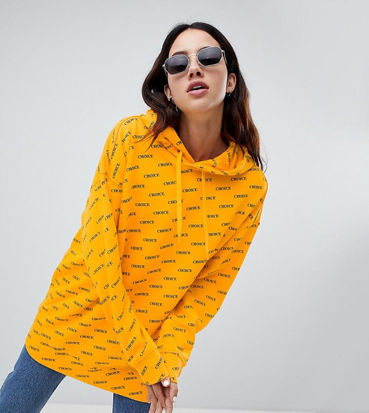 Weekday Allover Print Choice Hoodie