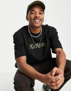 Kickers Applique Logo T-shirt In Black