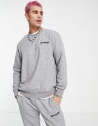 Sixth June Sweat Set In Dark Gray