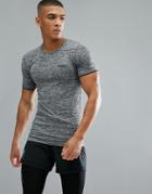 Craft Sportswear Active Comfort Running Knitted T-shirt In Gray 1903792-9999 - Black