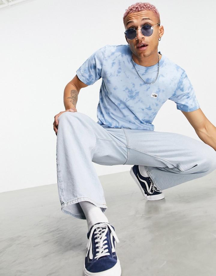 The North Face Botanic Dye T-shirt In Blue-blues
