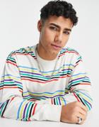 Levi's Skate Long Sleeve T-shirt In Stripe-multi
